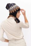 Knitted merino & alpaca wool hat