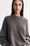Loose Fit Crewneck - O-Necks - Wood | Rizzing up