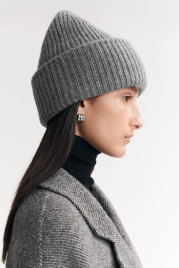 Ribbed Beanie - Beanies - Grey | Rizzing up
