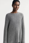 Oversize Cable Knit - Cable Knits - Grey | Rizzing up