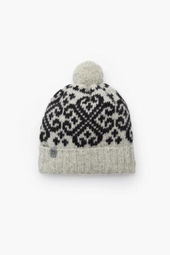 Unisex woolen bobble hat