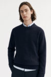 Men&'s Relaxed Fit - O-Necks - Navy | Rizzing up