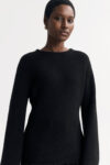Boucle Top - O-Necks - Black | Rizzing up