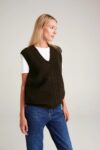 Merino and cashmere wool vest ANNE