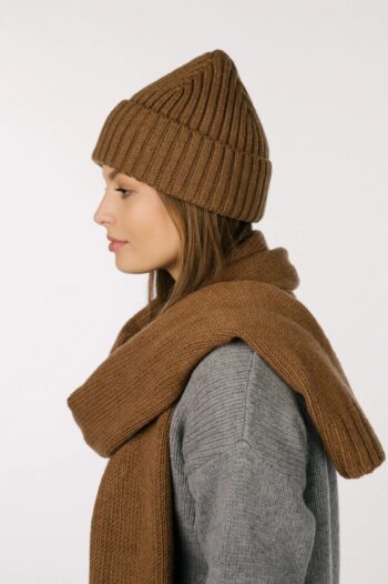 Cashmere & merino wool women¡¯s beanie