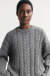 Chunky Cable Knit - Cable Knits - Grey | Rizzing up