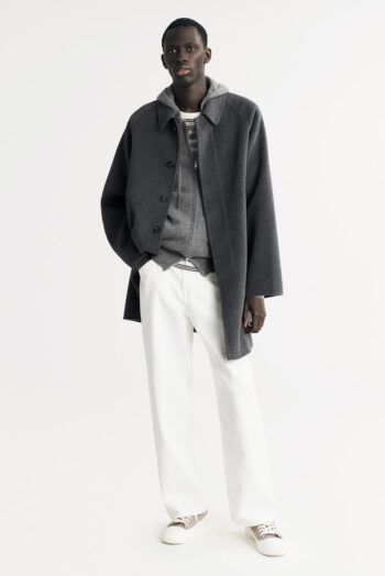 Men&'s Coat - Outerwear - Dark Grey | Rizzing up